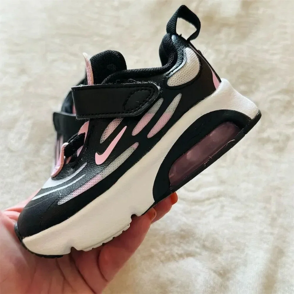 Nike Air Max Exosense Toddler Shoes Black/Pink Size 5C‎